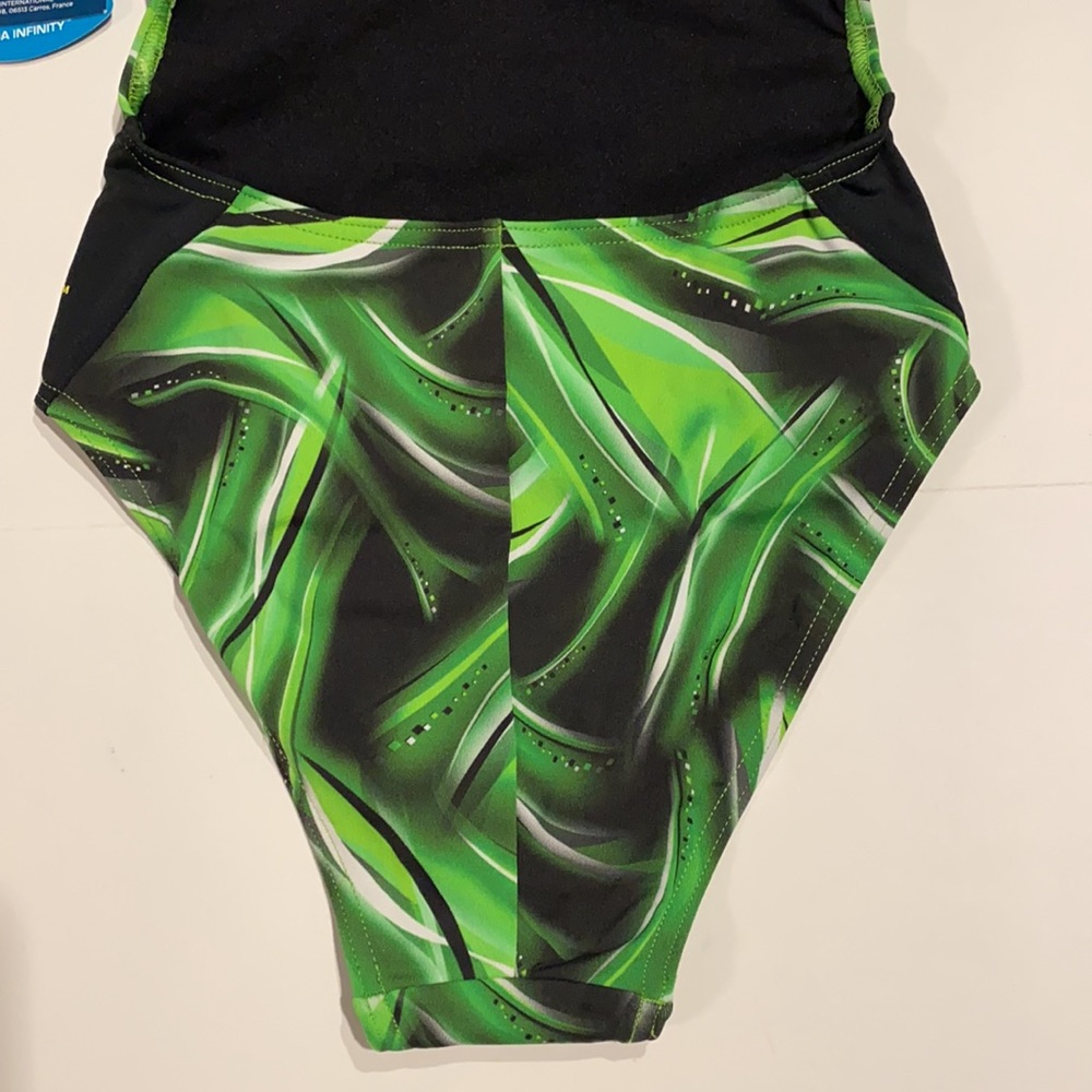 Michael Phelps SZ 26 Aqua Infinity One Piece Swimsuit Bathing Suit New D29 - Picture 6 of 15